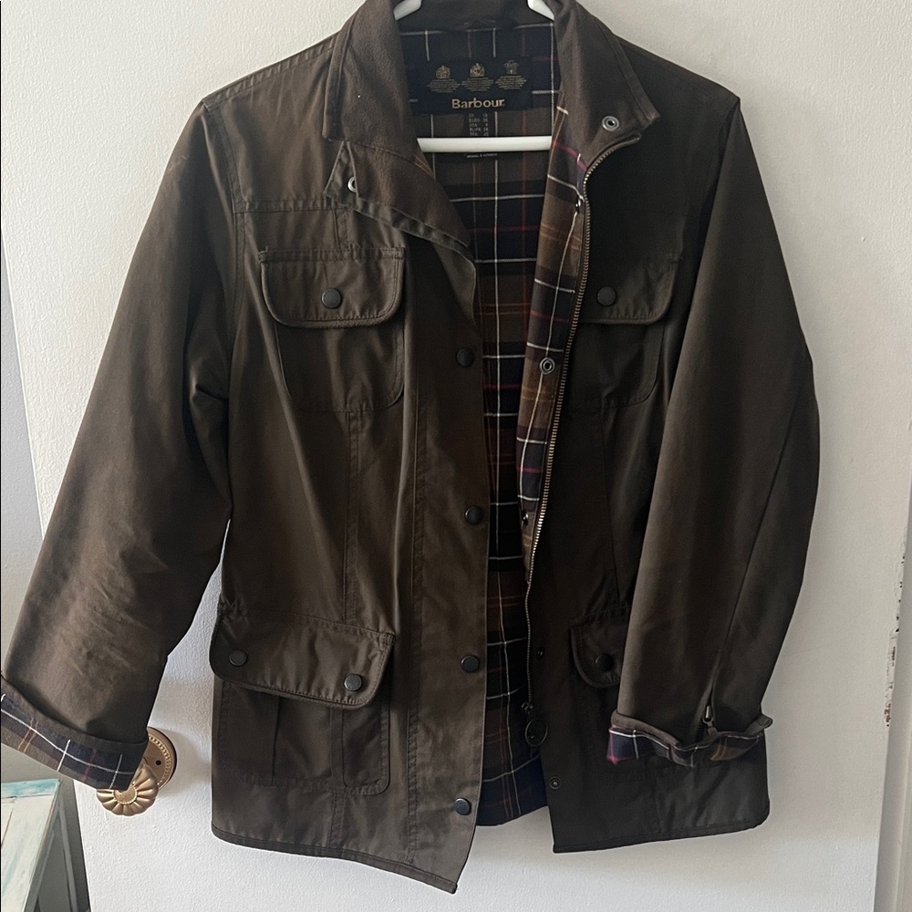 Barbour Women’s Dark Brown Utility Jacket